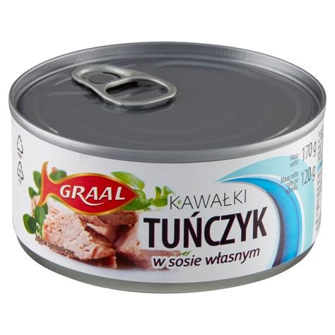 tunczyk w sosie wlasnym kcal